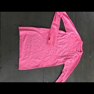 Bright pink Lululemon top